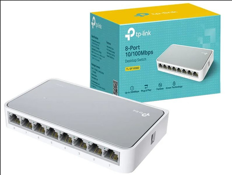 8-Port 10/100Mbps Desktop Switch