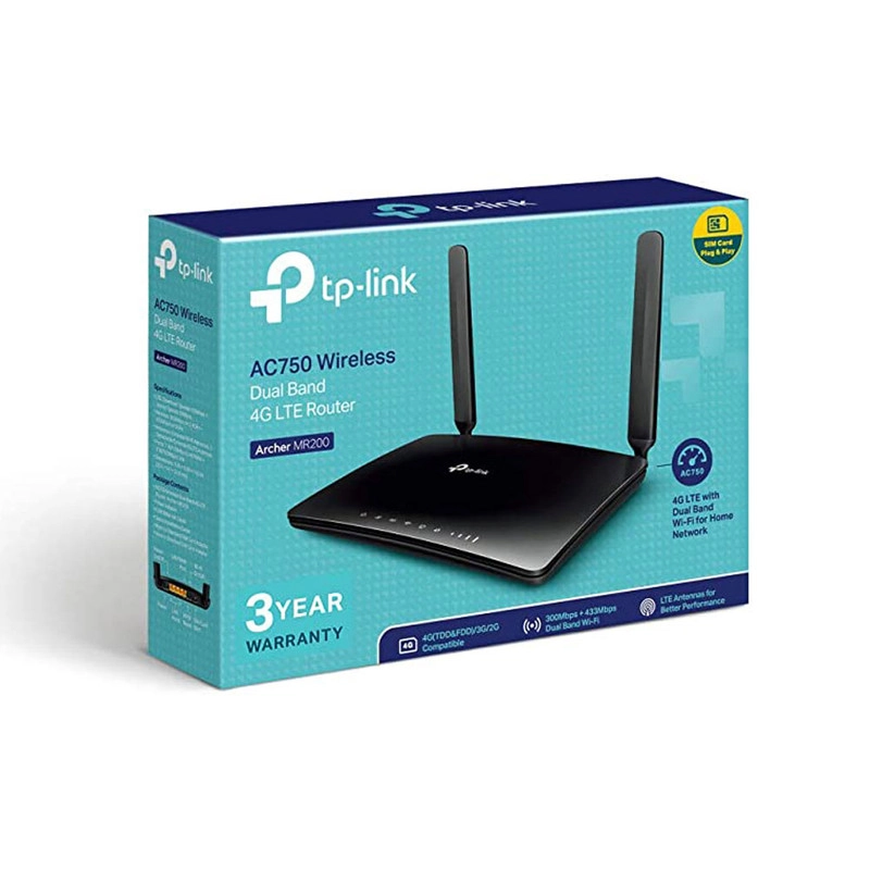 TP-Link Archer MR200/AC750 LTE wireless router modem