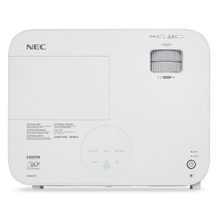 Video projector NEC model M323X with new lamp