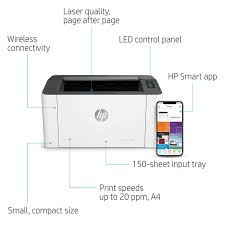 HP laser printer model Laser 107a
