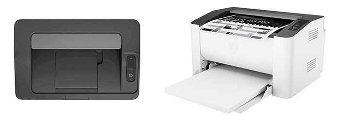 HP laser printer model Laser 107a