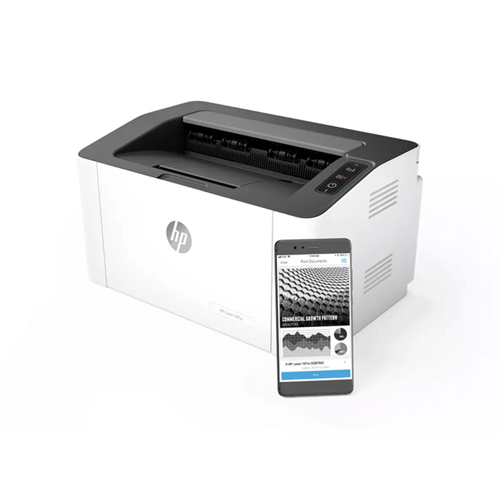HP laser printer model Laser 107w