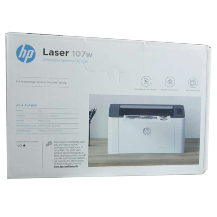 HP laser printer model Laser 107w