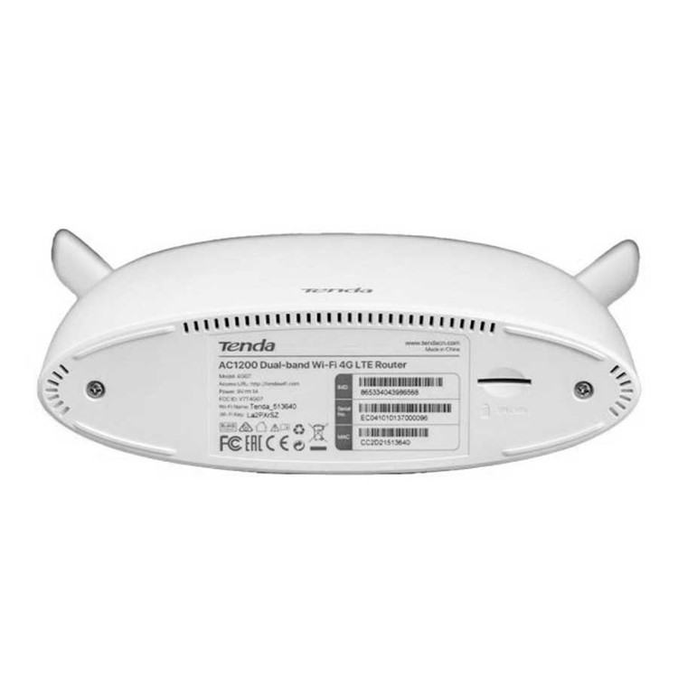 Tenda 4G07 AC1200 Dual-band Wi-Fi 4G LTE Modem Router