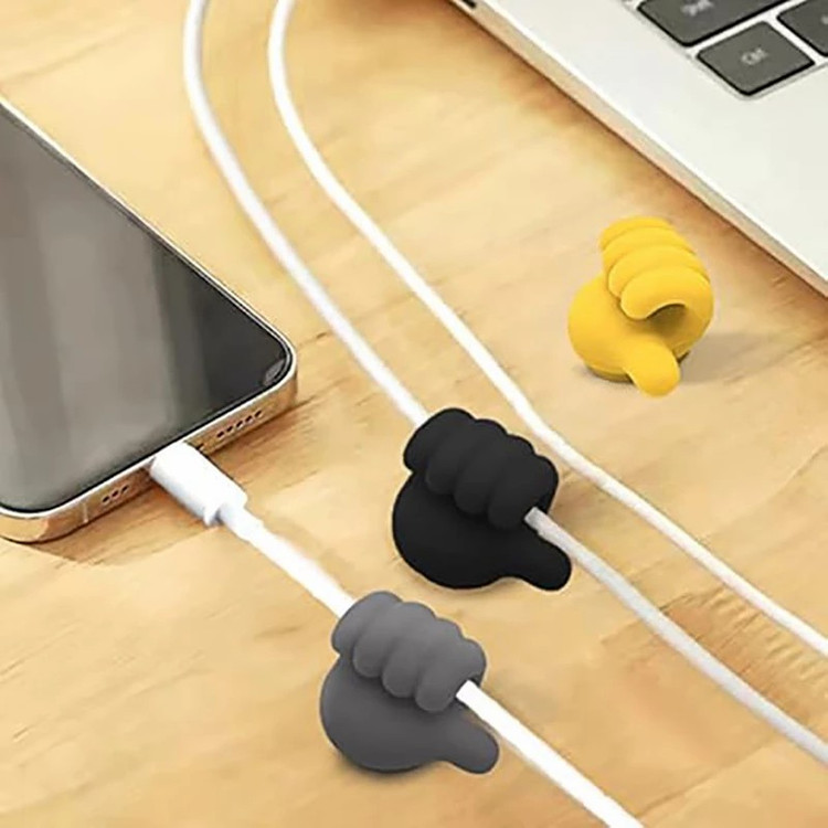 Hand drawn cable holder
