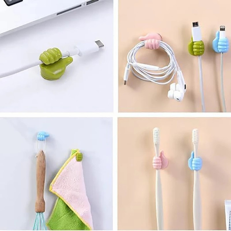 Hand drawn cable holder