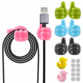 Hand drawn cable holder