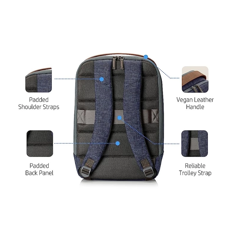 15.6 HP Renew Navy 1A212AA laptop backpack