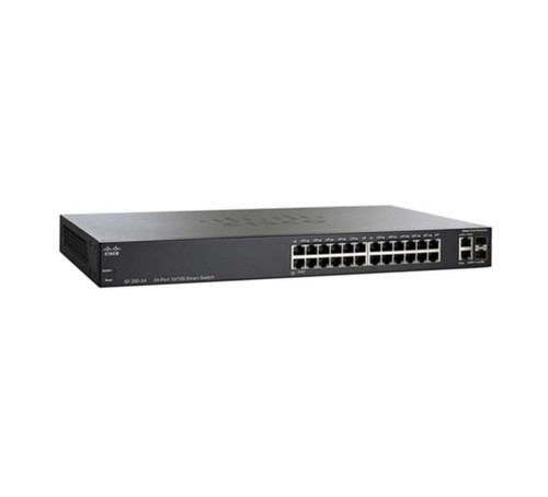 Cisco 24-port network switch, model CISCO SF200-24