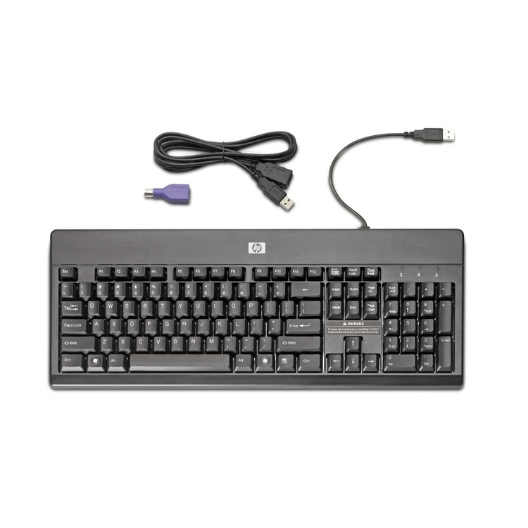 HP Waterproof Keyboard Model HP USB PS2