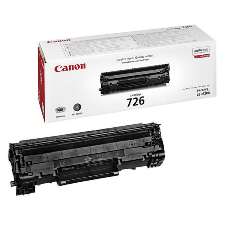 Canon Black Toner Cartridge Model 726
