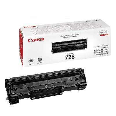 Black toner cartridge model 728