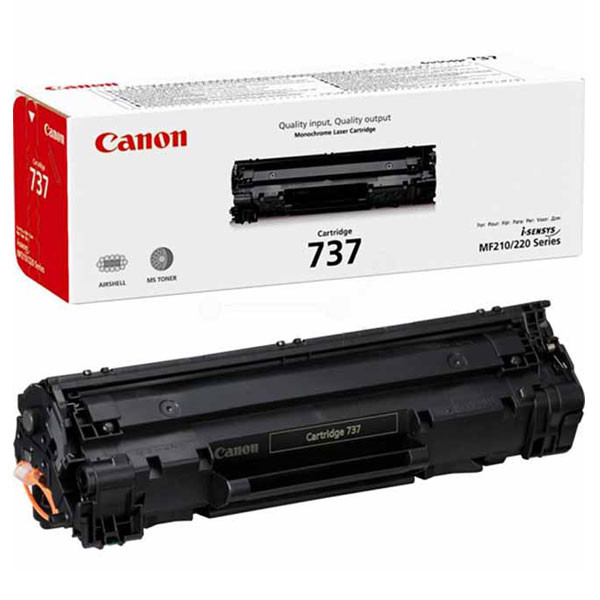 Canon Black Toner Cartridge Model 737