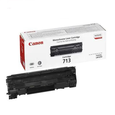 Canon Black Toner Cartridge Model 713