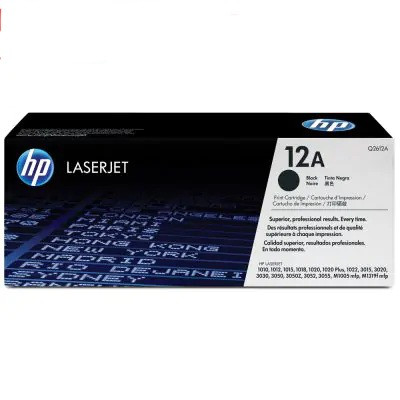 HP 12A Black Toner Cartridge