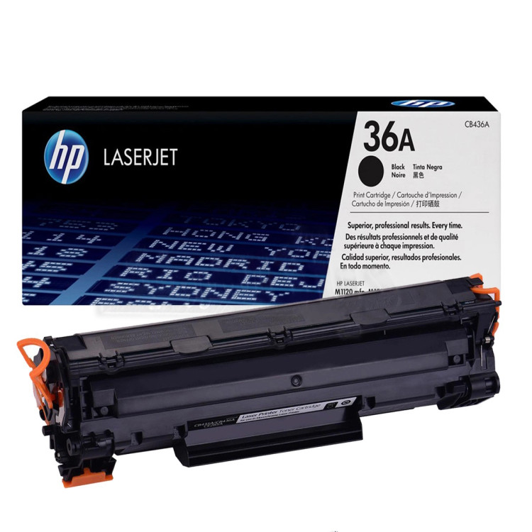HP 36A Black Toner Cartridge