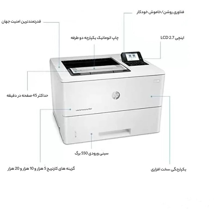 HP M507dn Single-Function Laser Printer
